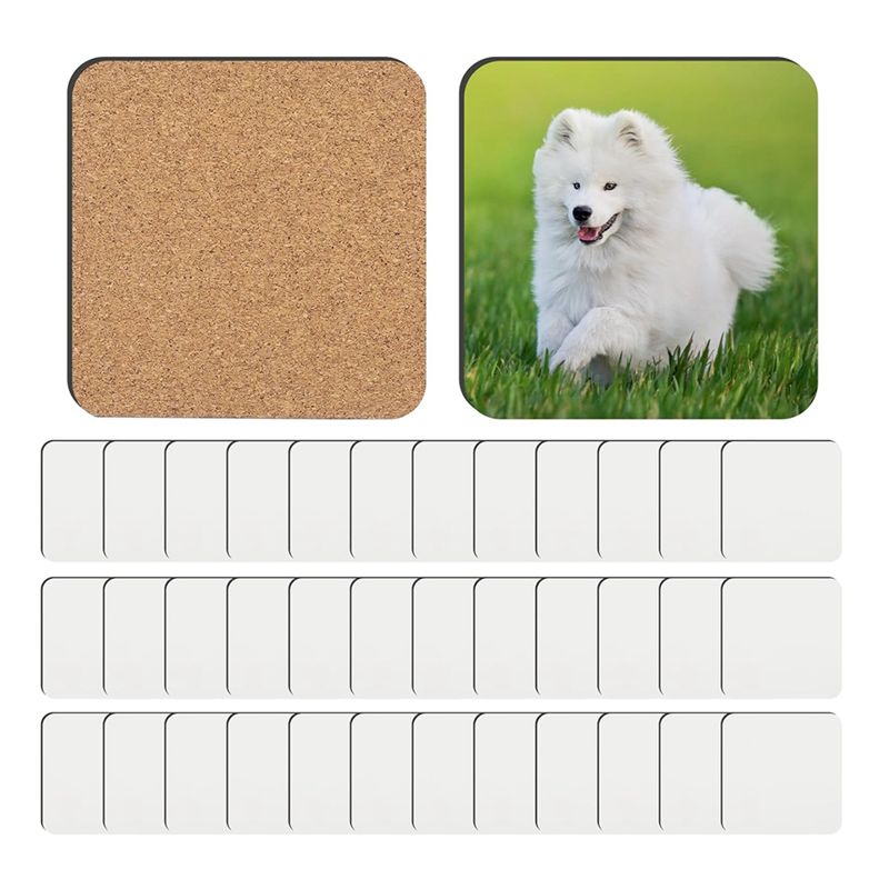 Coaster Sublimation Blank - 새로운 핫 아이템 입고 - 36개
