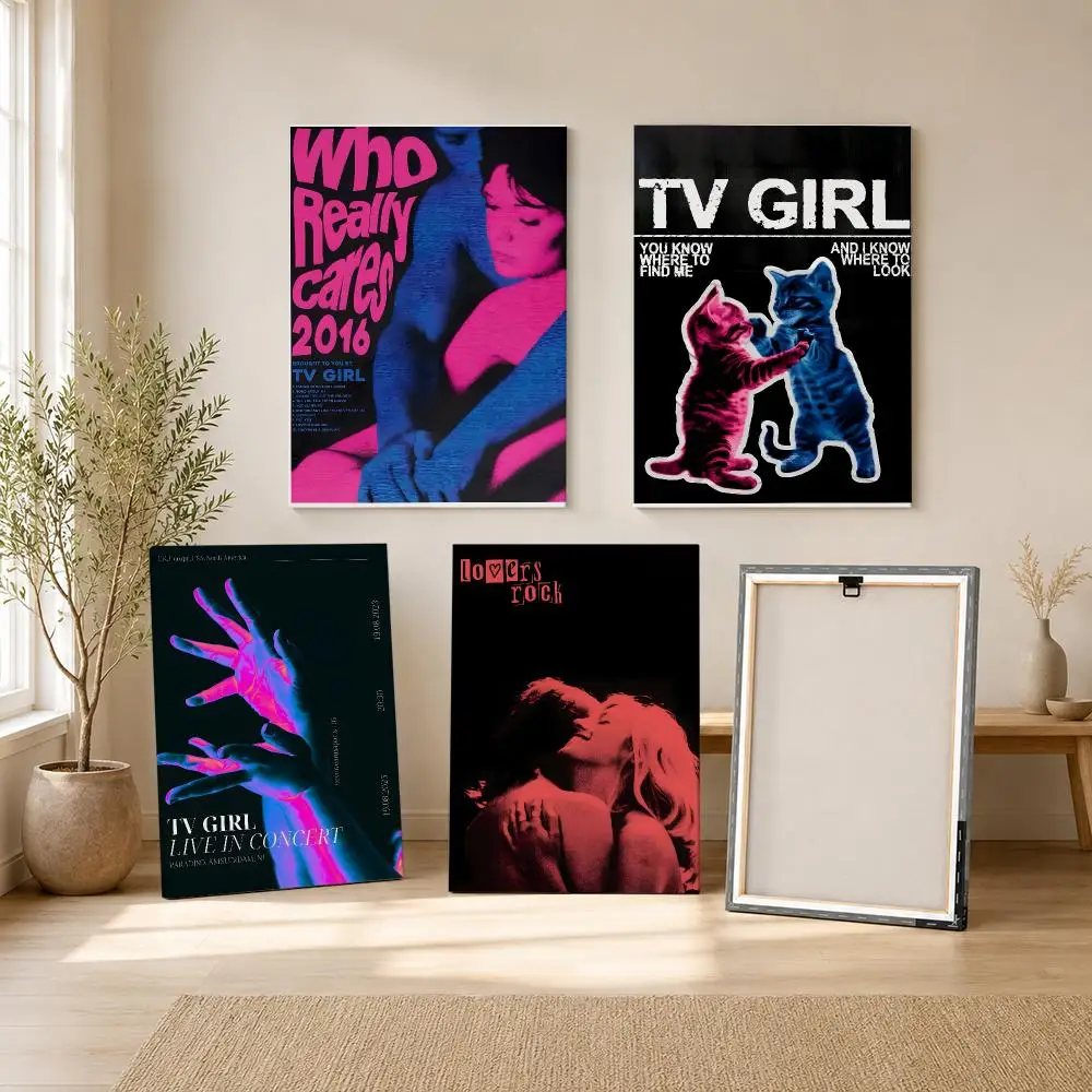 음악 밴드, TV, G-Girl, 그림, 서예, 고화질 - Canvas Wrap Ready 리뷰 및 가격