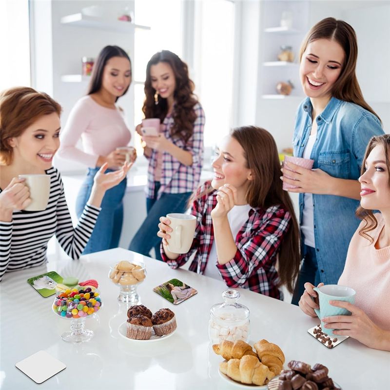 새로운 핫 아이템 입고 - 36개 승화 코스터 블랭크  - Coaster Sublimation Blank 리뷰 및 가격