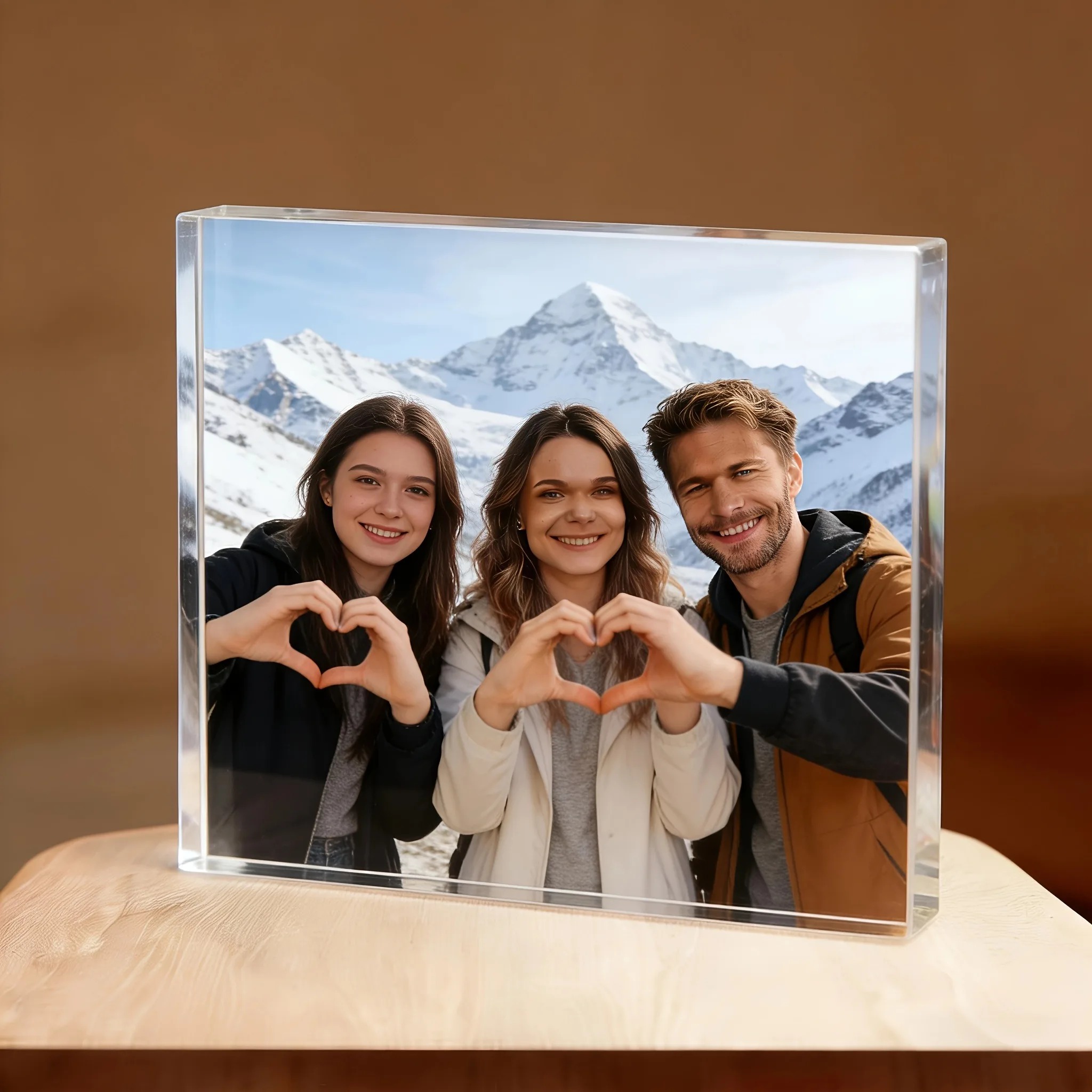 맞춤형 아크릴 데스크탑 장식품, 맞춤형 사진, 개인 맞 - Photo Acrylic Block 리뷰 및 가격