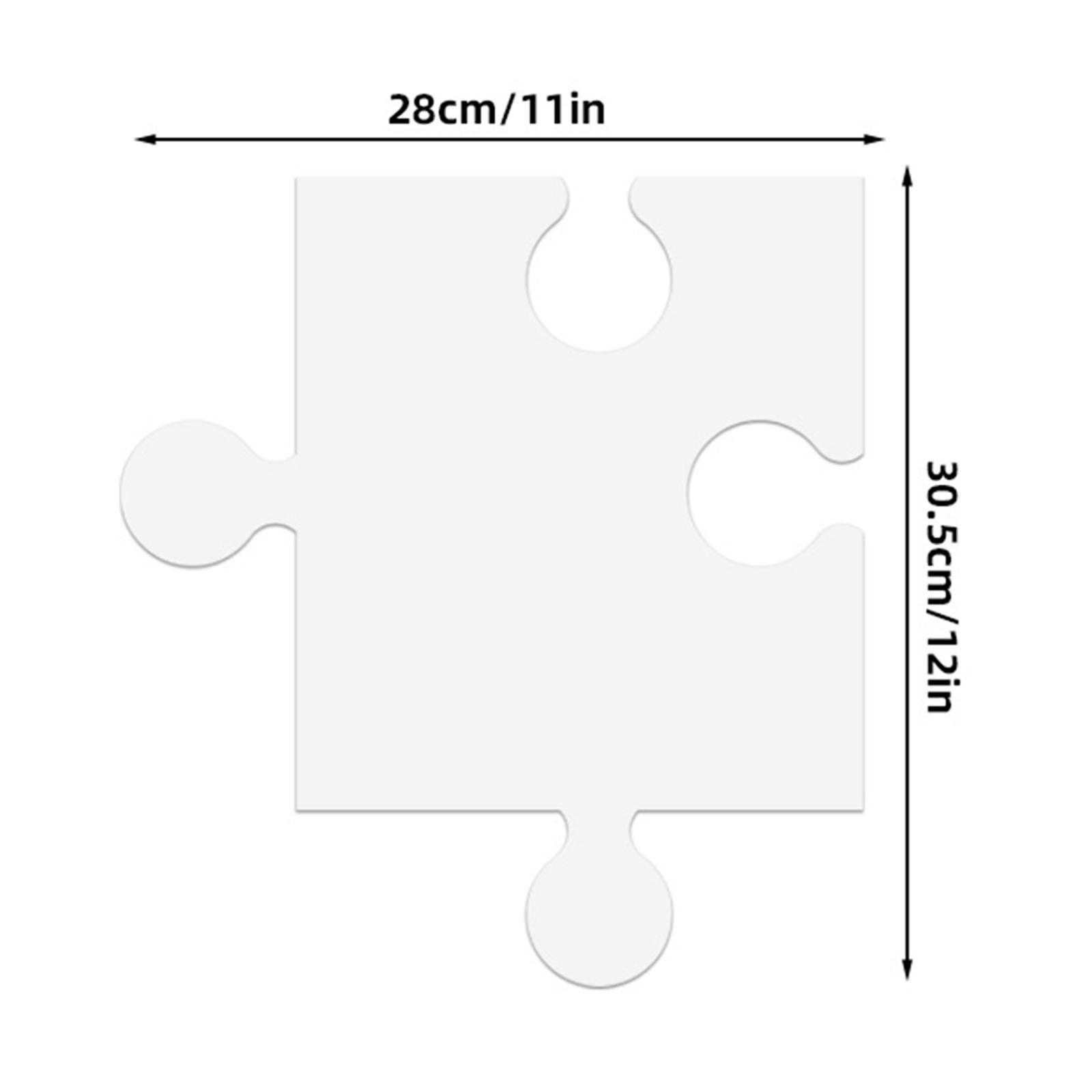 24개입 흰색 판지 빈 조각 퍼즐 12.01인치x11. - Puzzle Blank White 리뷰 및 가격
