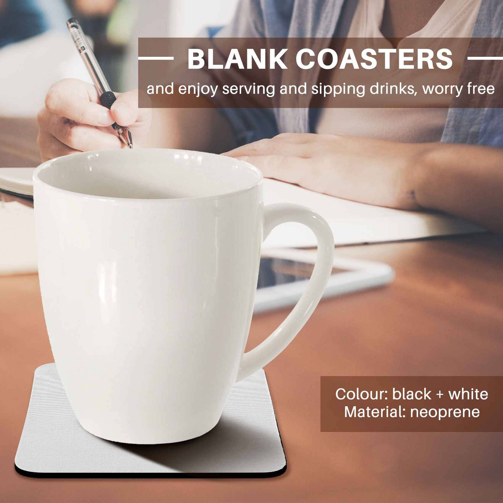 ✱ 35개입 사각형 승화 인쇄용 컵 받침, DIY 홈  - Coaster Sublimation Blank 리뷰 및 가격