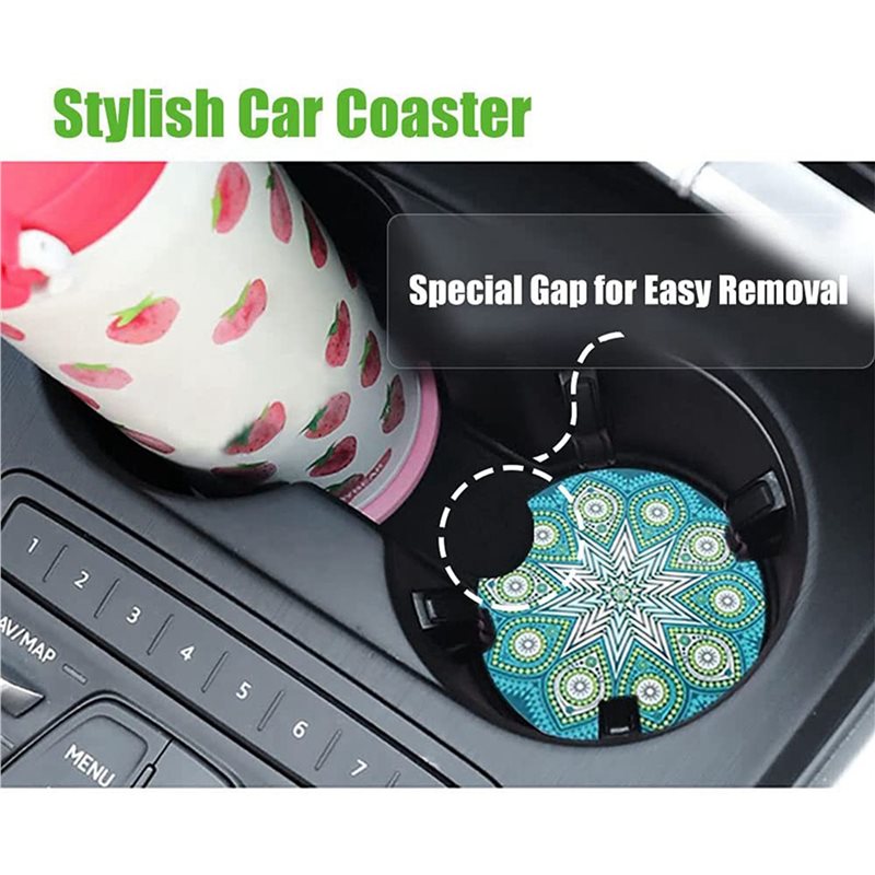 ABVS 200개입 승화 전사용 차량용 컵 받침대, D - Coaster Sublimation Blank 리뷰 및 가격