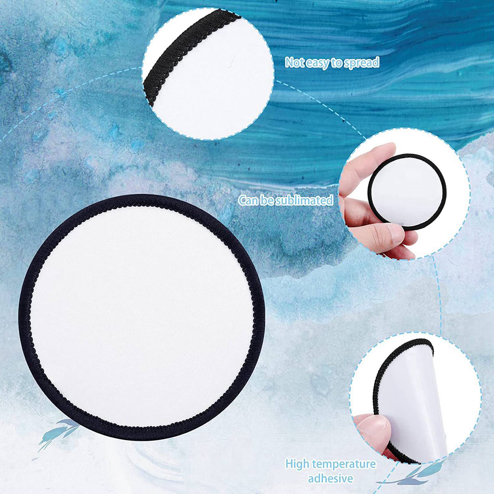 ABXF-48개입 승화 패치 블랭크, 고품질 원단, 옷 - Hat Sublimation Blank 리뷰 및 가격